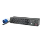 AP7822B | APC NetShelter Metered Rack PDU, 2U, 1PH, 7.4kW 230V 32A, x12 C13 and x4 C19 outlets, IEC 309 cord