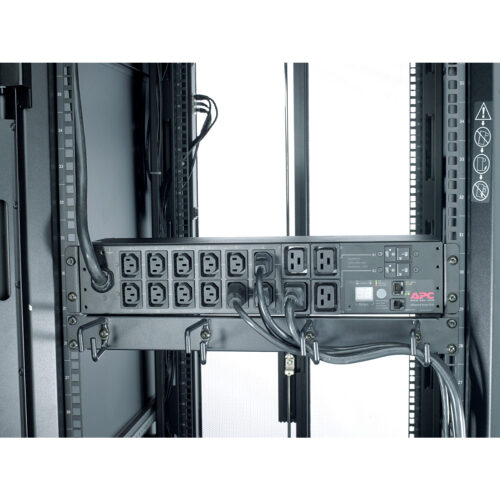 AP7822B | APC NetShelter Metered Rack PDU, 2U, 1PH, 7.4kW 230V 32A, x12 C13 and x4 C19 outlets, IEC 309 cord - Image 3