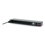 AP7921B | APC NetShelter Switched Rack PDU, 1U, 1PH, 3.7kW 230V 16A or 3.3kW 208V 16A, 8 C13 outlets, C20 cord